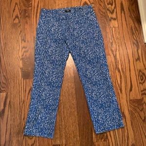 J. Crew City Fit Cropped Trousers